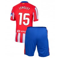 Camisa de time de futebol Atletico Madrid Clement Lenglet #15 Replicas 1º Equipamento Infantil 2024-25 Manga Curta (+ Calças curtas)